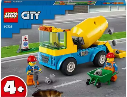 Конструктор Бетономешалка 60325 LEGO City