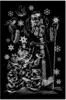 Гравюра малая с эффектом голографик новогодняя Счастливого Нового Года Гр-196