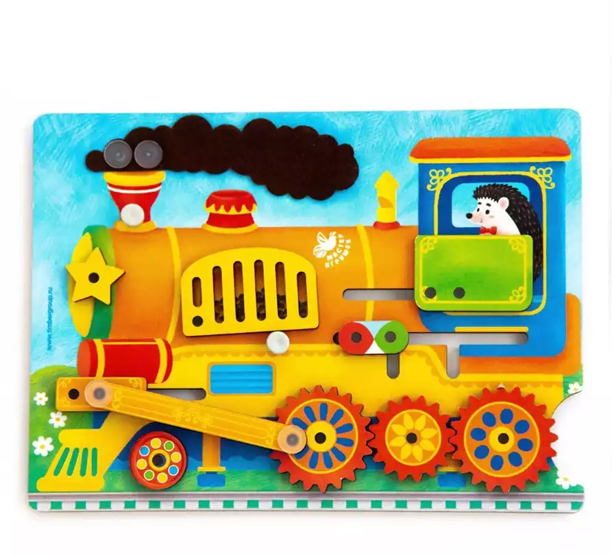 Бизиборд Паровозик IG0362 Тимбергрупп