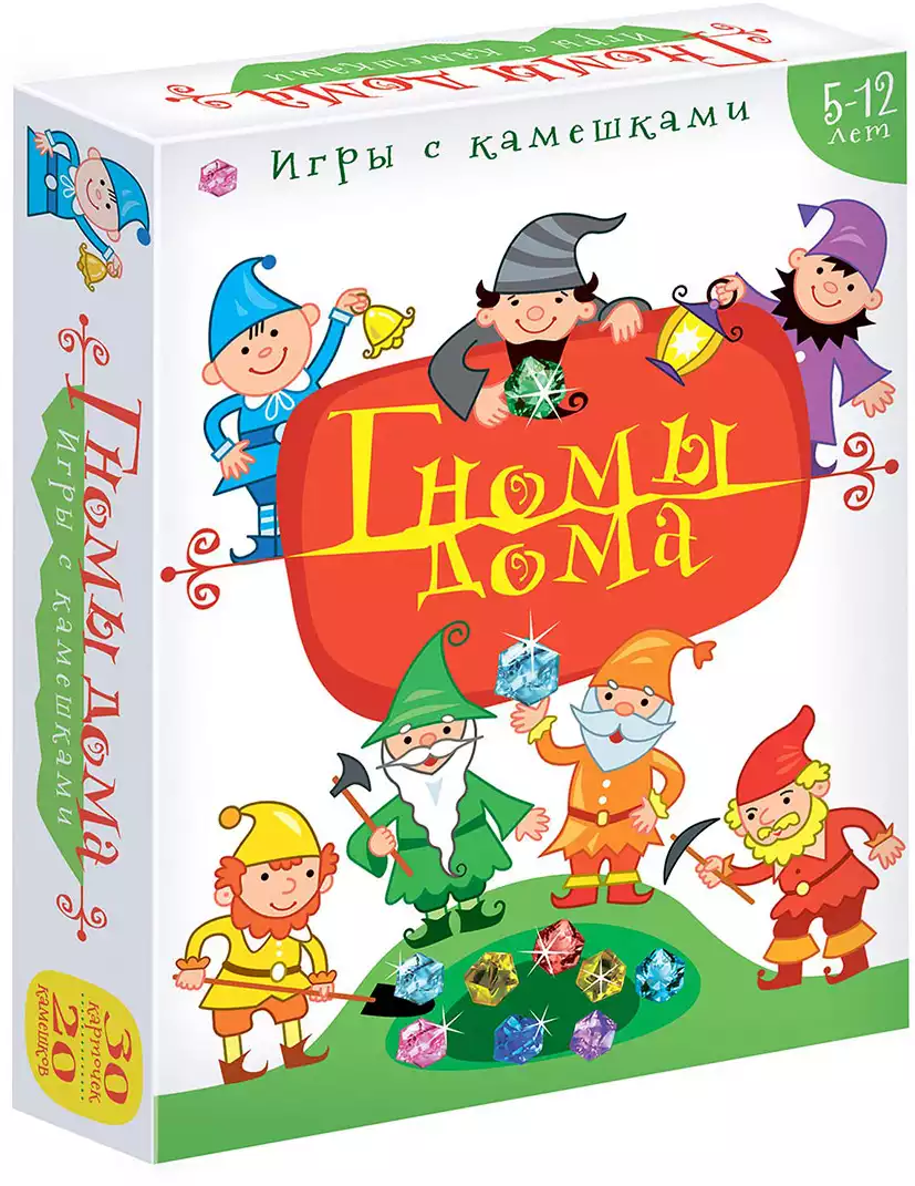 Игры с камешками. Гномы дома 4190 Дрофа