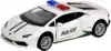 Модель машины Lamborghini Huracan Police 1:36 13см 554996P Инерционный механизм