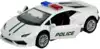 Модель машины Lamborghini Huracan Police 1:36 13см 554996P Инерционный механизм