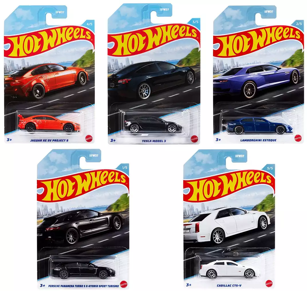 Машинка Hot Wheels Автомотив Люксовые седаны в ассортименте HFW37 купить в  Красноярске - интернет магазин Rich Family