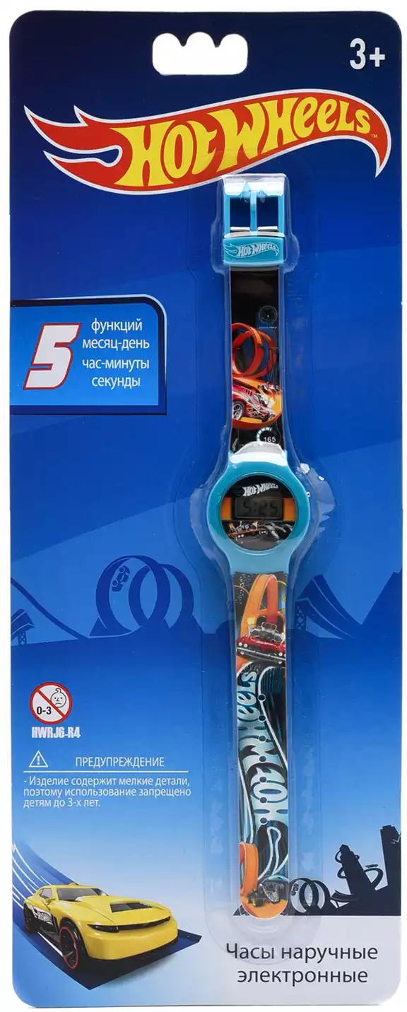 Часы наручные электронные Hot Wheels HWRJ6-R4