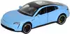 Модель машины Porsche Taycan 1:32 15,5см свет, звук, Инерционный механизм 53509, Голубой