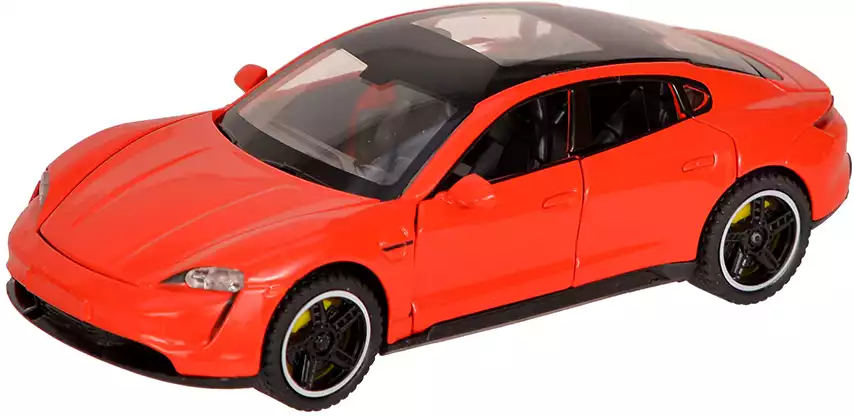 Модель машины Porsche Taycan 1:32 15,5см свет, звук, Инерционный механизм 53509
