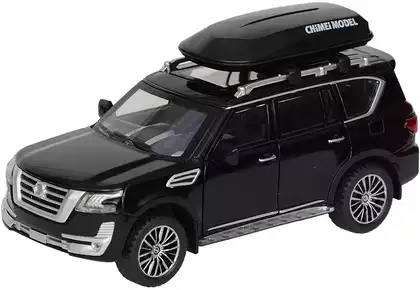 Модель машины Nissan Patrol 1:32 16см свет, звук, Инерционный механизм 37665