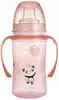 Поильник-непроливайка с мягким носиком, 240 мл, 6+ Sweet fun, цвет: розовый, EXOTIC ANIMALS 35/208_pin Canpol babies