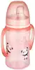 Поильник-непроливайка с мягким носиком, 240 мл, 6+ Sweet fun, цвет: розовый, EXOTIC ANIMALS 35/208_pin Canpol babies