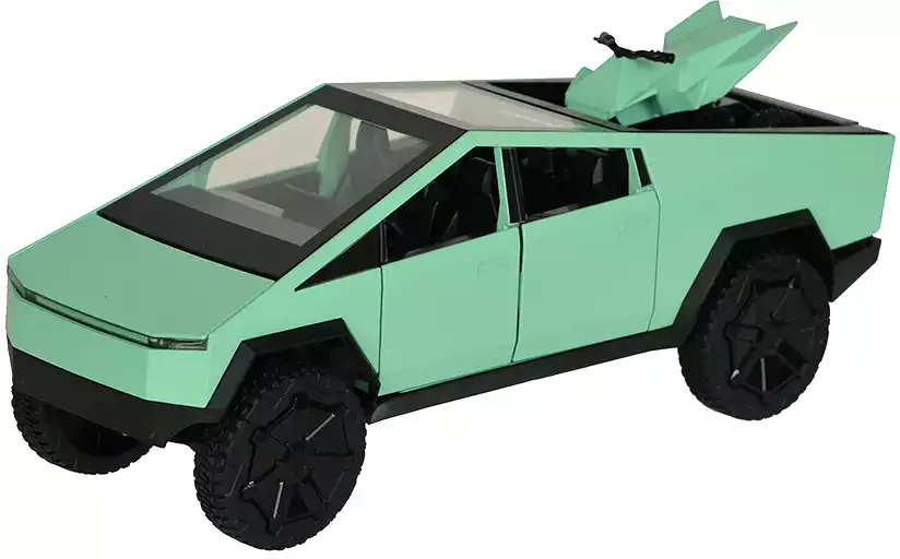 Модель машины Tesla Cybertruck 1:24 22см свет, звук, Инерционный механизм 49713