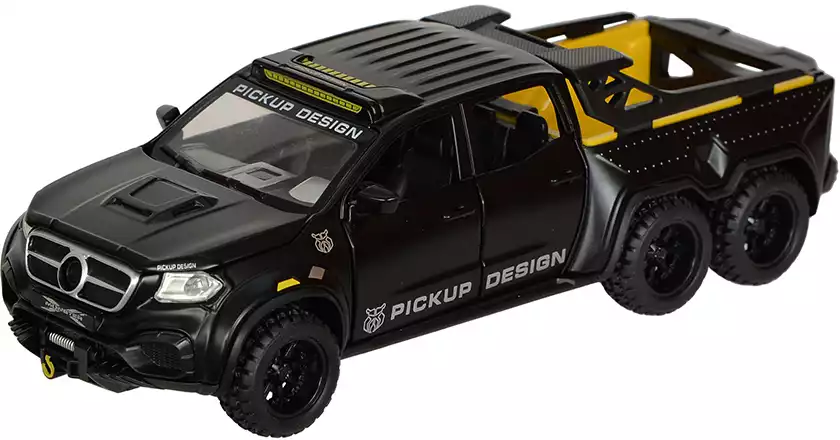 Модель машины Mercedes-Benz X-class EXY 6x6 1:28 21см свет, звук, Инерционный механизм 37646