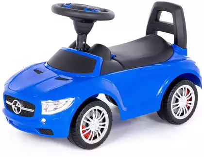 Машина-каталка SuperCar №1 (синяя) 97872 Полесье