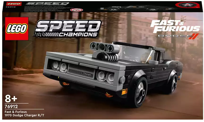 Конструктор Fast & Furious 1970 Dodge Charger R/T 76912 345 дет. LEGO Speed Champions