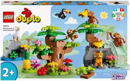 Конструктор Дикие животные Южной Америки 10973 71 дет. LEGO Duplo