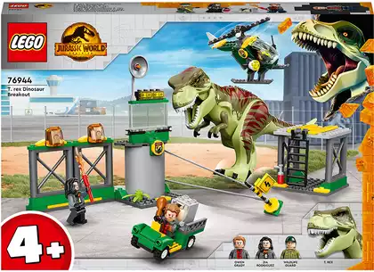 Конструктор Побег тираннозавра 76944 140 дет. LEGO Jurassic World