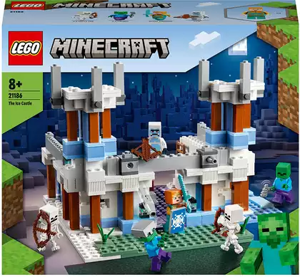 Конструктор Ледяной замок 21186 499 дет. LEGO Minecraft