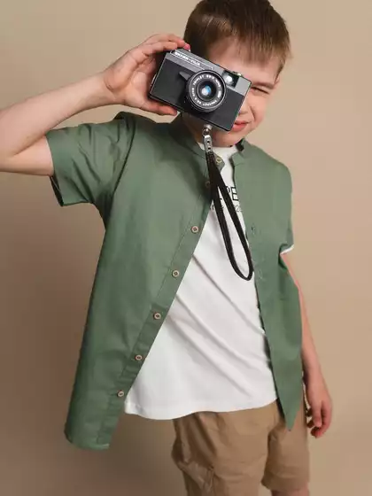 Базовая рубашка из поплина Vulpes