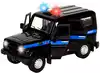 Модель машины УАЗ Hunter (Хантер) Полиция 1:18 23см свет, звук, Инерционный механизм FY2428P-6D