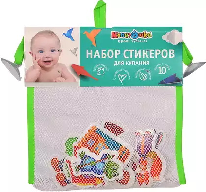 Игрушка для ванны Теремок STICK69335 сетка КАПИТОШКА