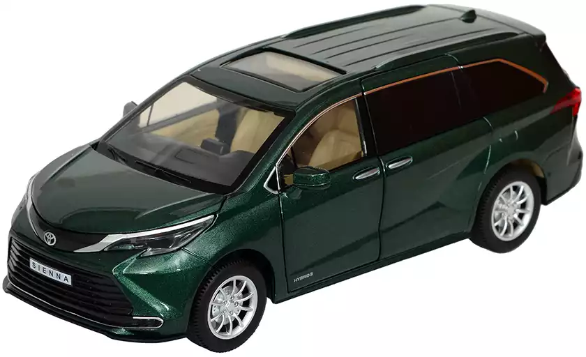 Модель машины Toyota Sienna 1:24 (21,5см) свет, звук, Инерционный механизм H08111-2