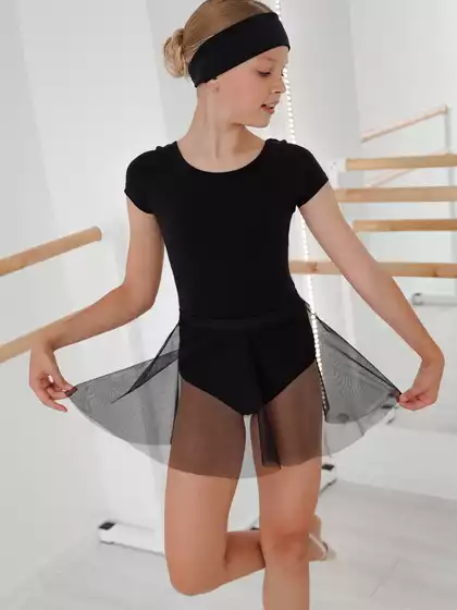 Гимнастическая юбка из сетки