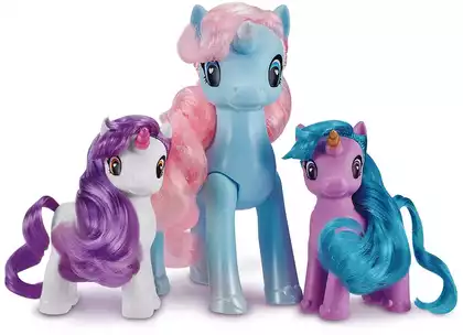 Набор Пони 3 шт Sparkle Girlz Unicorns 100373
