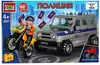 Конструктор Погоня на UAZ HUNTER за мотоциклистом 54 дет. SB-3261 Город мастеров в/к