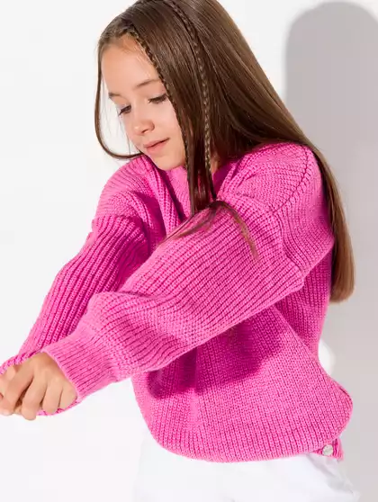 Вязаный джемпер Элком