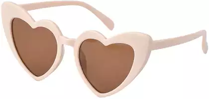 Очки солнцезащитные Сердца цвет беж 6181