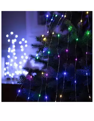 Светодиодная гирлянда 1,8 м 10 нитей 200 LED ламп
