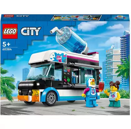 Конструктор Грузовик Пингвина со слашем 60384 194 дет. LEGO City