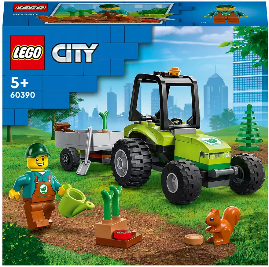 Конструктор Трактор Для Работ В Парке 60390 86 Дет. LEGO City.