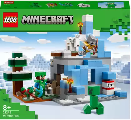 Конструктор Ледяные вершины 21243 304 дет. LEGO Minecraft
