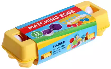 Сортер Цветные яйца LB333