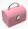 Шкатулка 5х5х3,9 розовый 058D-3257D, Розовый