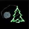 Светодиодная гирлянда 10 Led елочка,зеленый, на батарейках 3ААА