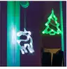 Светодиодная гирлянда 10 Led елочка,зеленый, на батарейках 3ААА