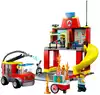 Конструктор Пожарная часть и пожарная машина 60375 153 дет. LEGO City