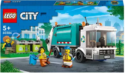 Конструктор Грузовик для переработки отходов 60386 261 дет. LEGO City