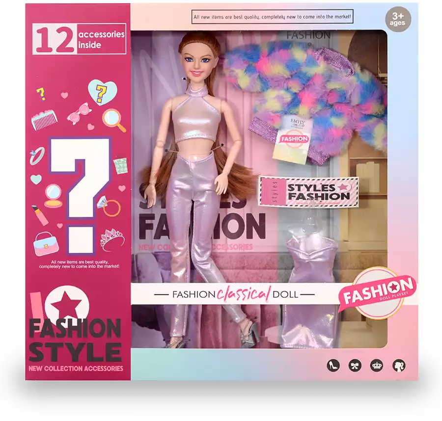 Кукла QJ145B в модной одежде и аксессуарами