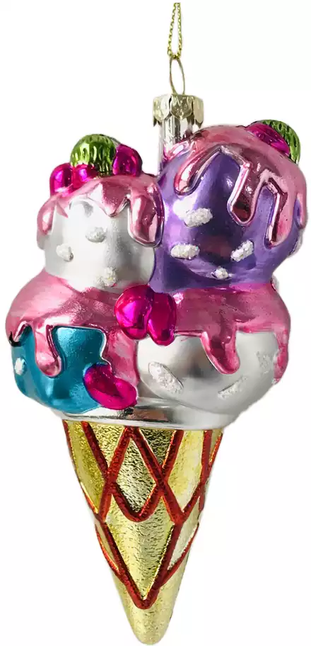 Новогодняя фигурка 15,5 см Мороженое WHBL-028 MT04