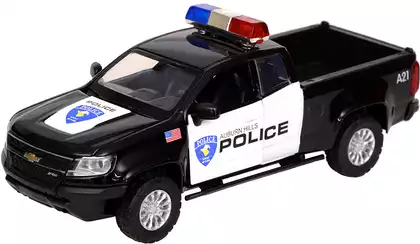 Модель машины Chevrolet Colorado ZH2 Police 1:32 17см 68665 свет, звук, инерция