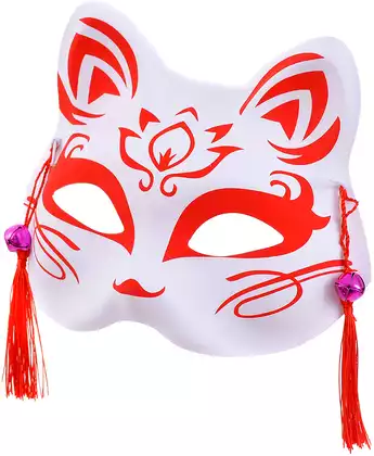 Карнавальная маска кошка 058D-3401D