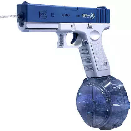 Пистолет водный Glock 18 22,5см на аккумуляторе CY016 2 магазина 350мл в/к