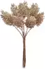 Набор веток шишки золото 10 шт 12 см на вставках 058D-3384D