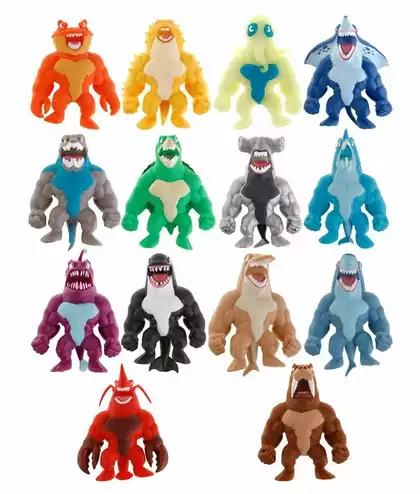 Игрушка Тянучка-антистресс фигурка MONSTER FLEX AQUA 14 см Т23255