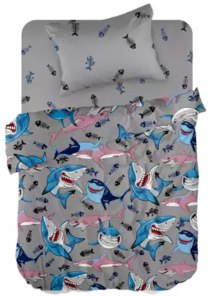 Комплект постельного белья WENGE kids Watch out,sharks