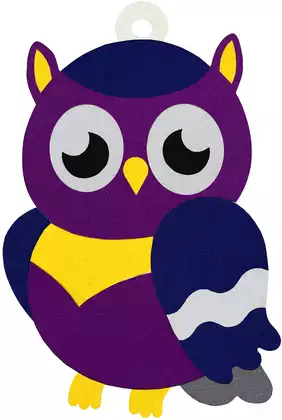 Игровой набор «Аппликация Сова» 2601002 Сиб.Сувенир