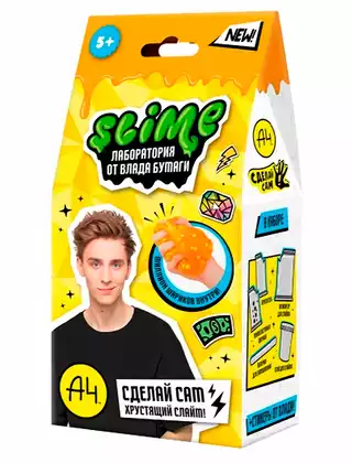 Набор для экспериментов Slime лаборатория Crunch slime SS500-40189 ТМ Slime Сделай сам