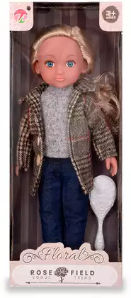 Кукла 12250 в стильной одежде с аксессуарами